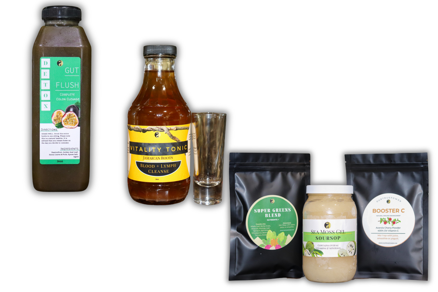 Detox Bundle: Part 1, 2, 3 (without skincare)