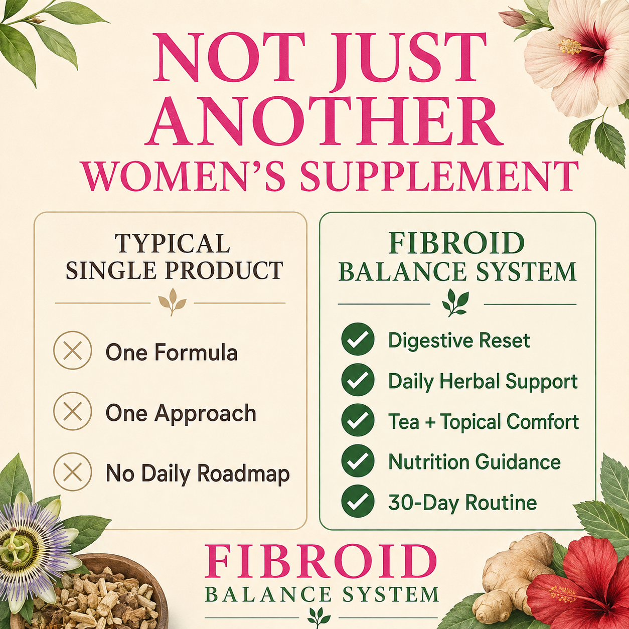 Fibroids Balance System