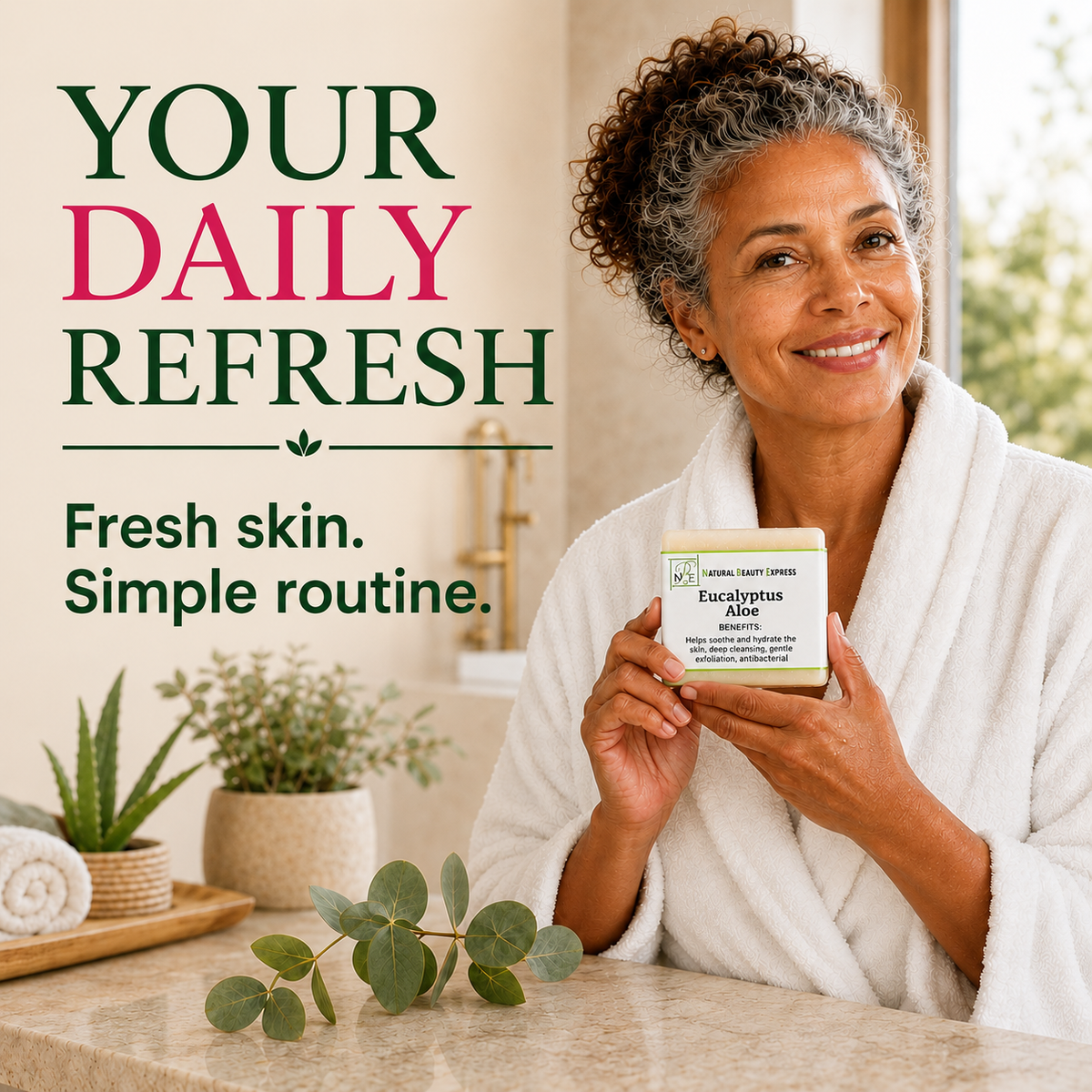 Eucalyptus Aloe Vera Soap Bar
