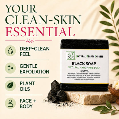 Black Soap Bar