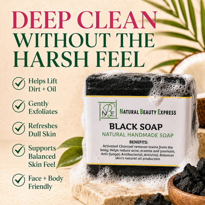 Black Soap Bar