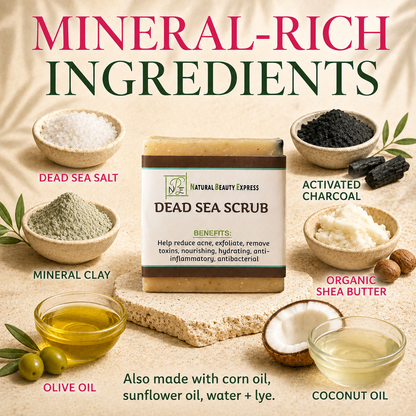 Dead Sea Scrub Soap Bar