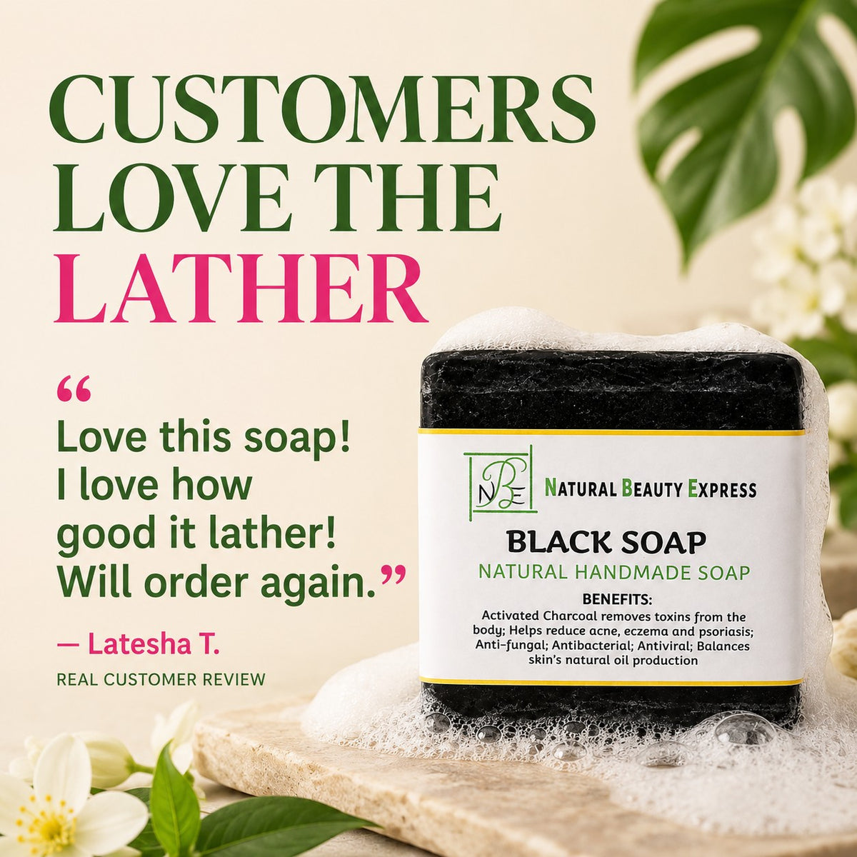 Black Soap Bar