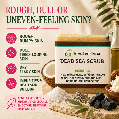 Dead Sea Scrub Soap Bar