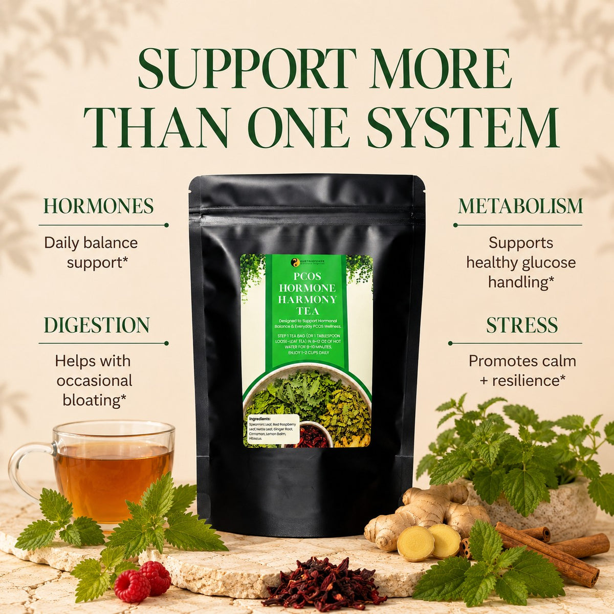 PCOS Hormone Harmony Tea