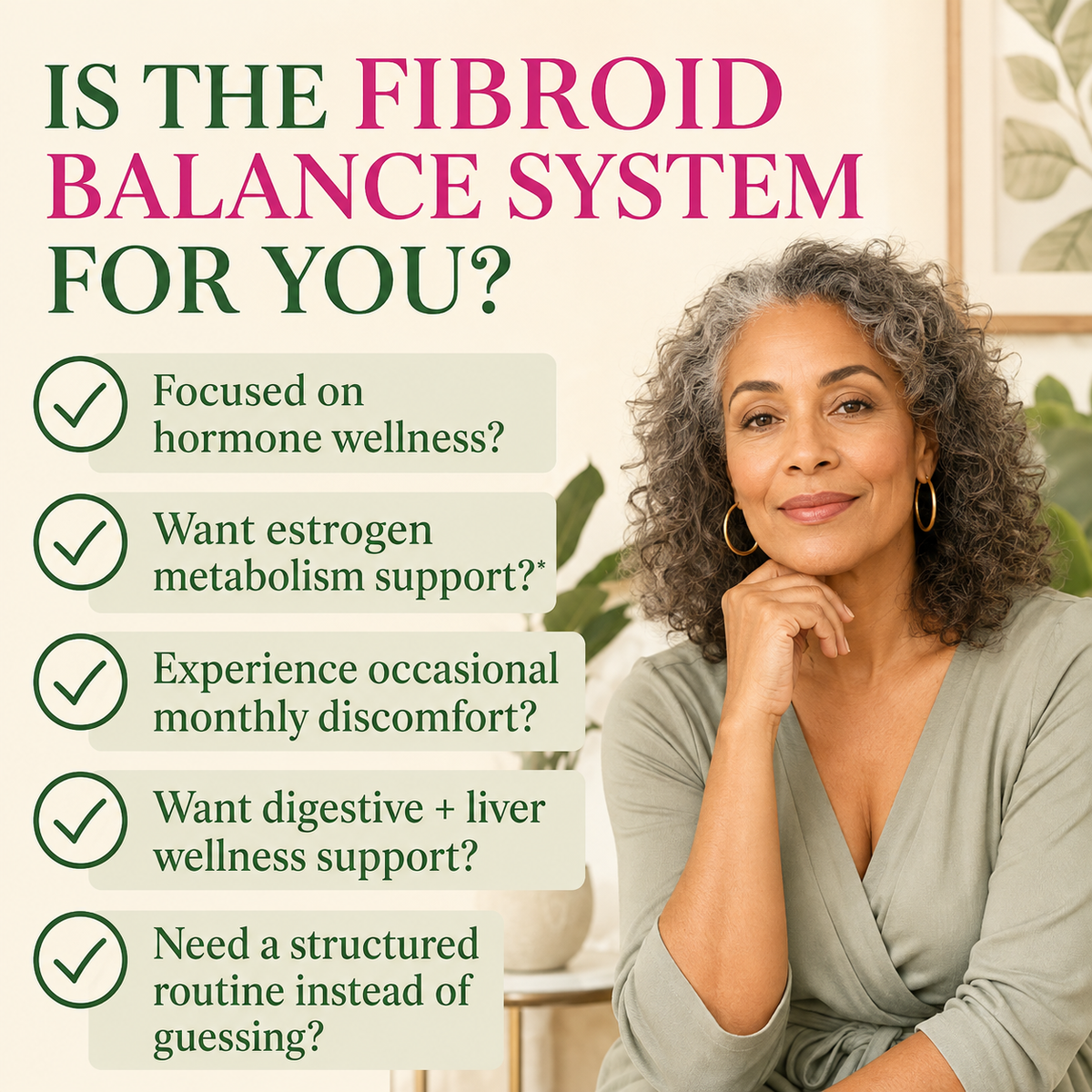 Fibroids Balance System