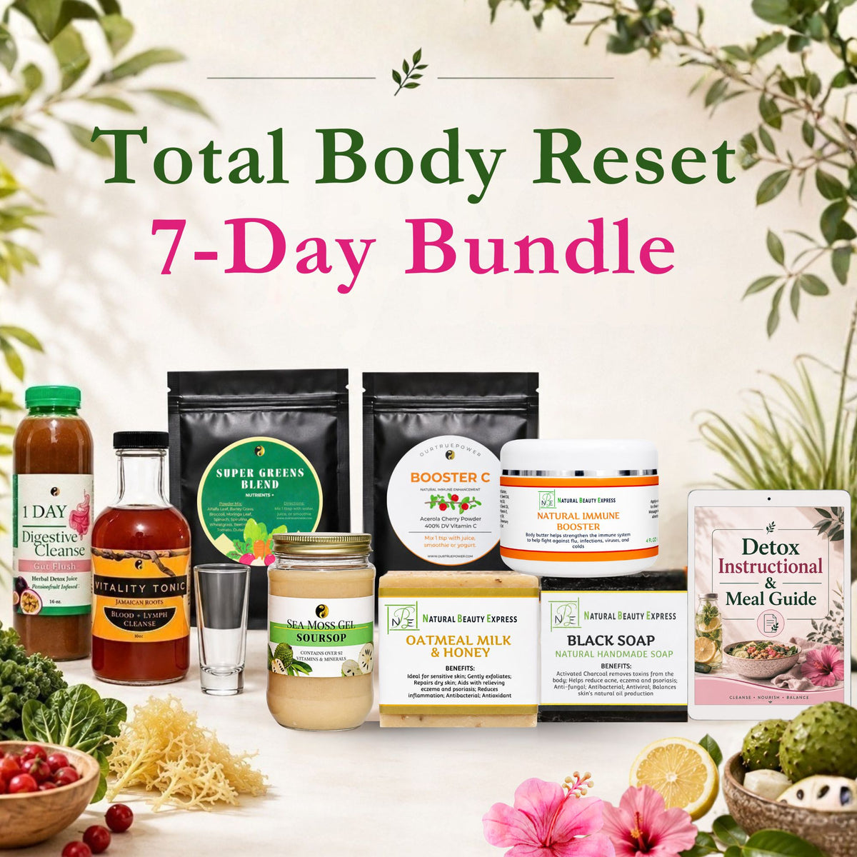 7 Day Total Body Reset: Gut, Blood & Lymph Cleanse