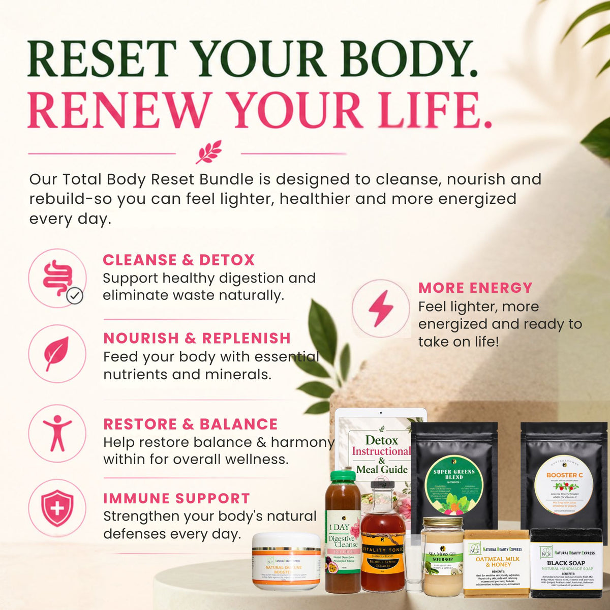 7 Day Total Body Reset: Gut, Blood & Lymph Cleanse