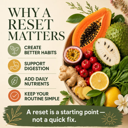 7 Day Total Body Reset: Gut, Blood & Lymph Cleanse