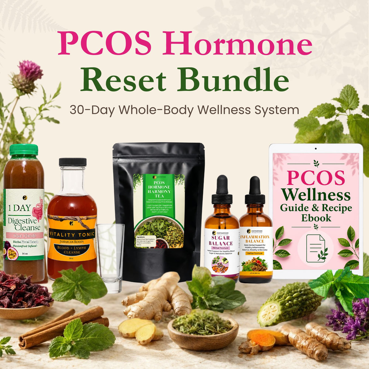 PCOS Hormone Reset Bundle