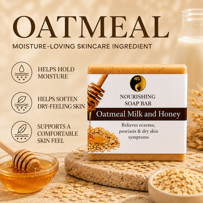 Oatmeal Milk & Honey Soap Bar