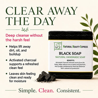 Black Soap Bar