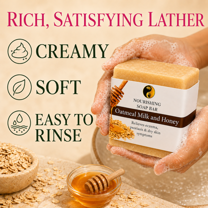 Oatmeal Milk & Honey Soap Bar