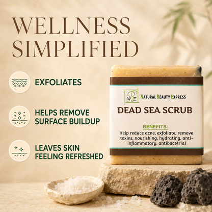 Dead Sea Scrub Soap Bar