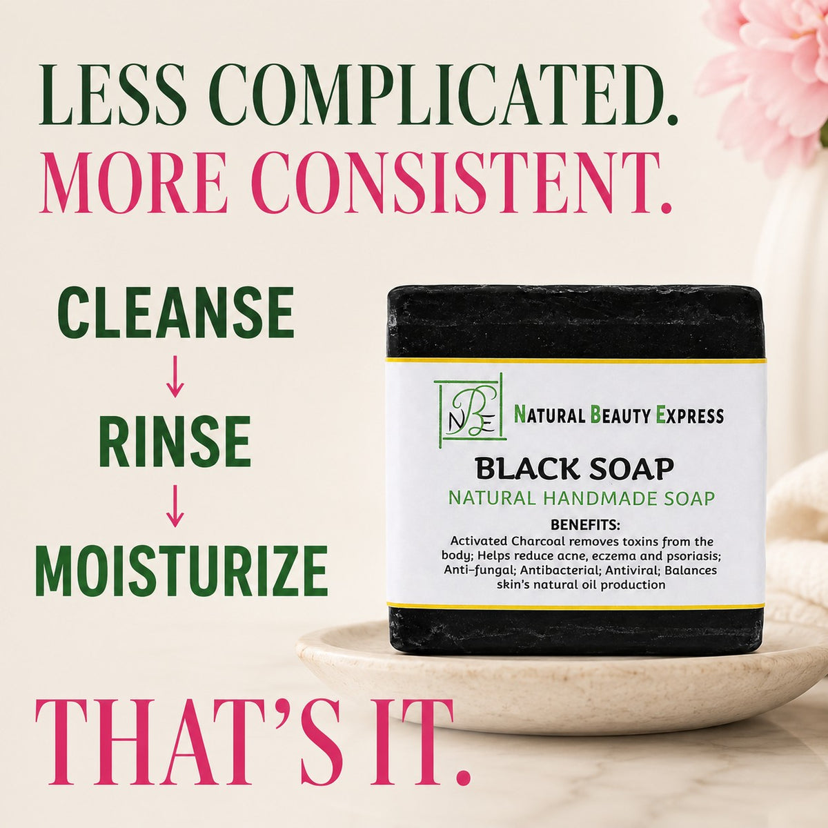 Black Soap Bar