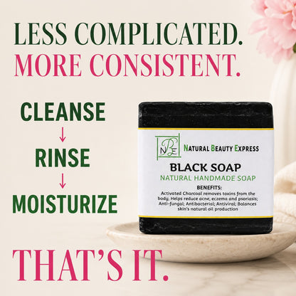 Black Soap Bar