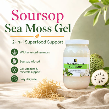 Soursop Sea Moss Gel