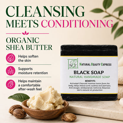 Black Soap Bar
