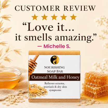 Oatmeal Milk & Honey Soap Bar