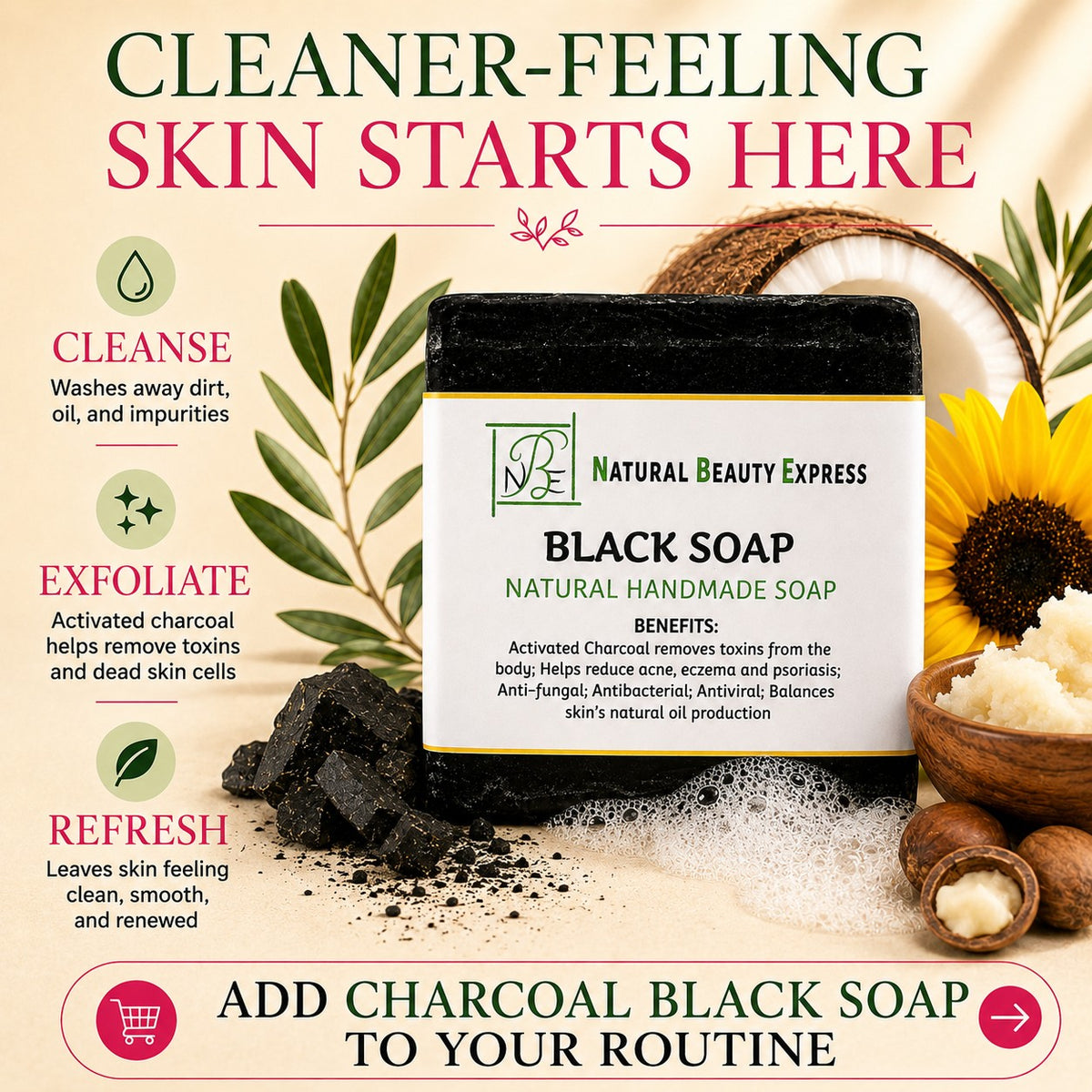 Black Soap Bar