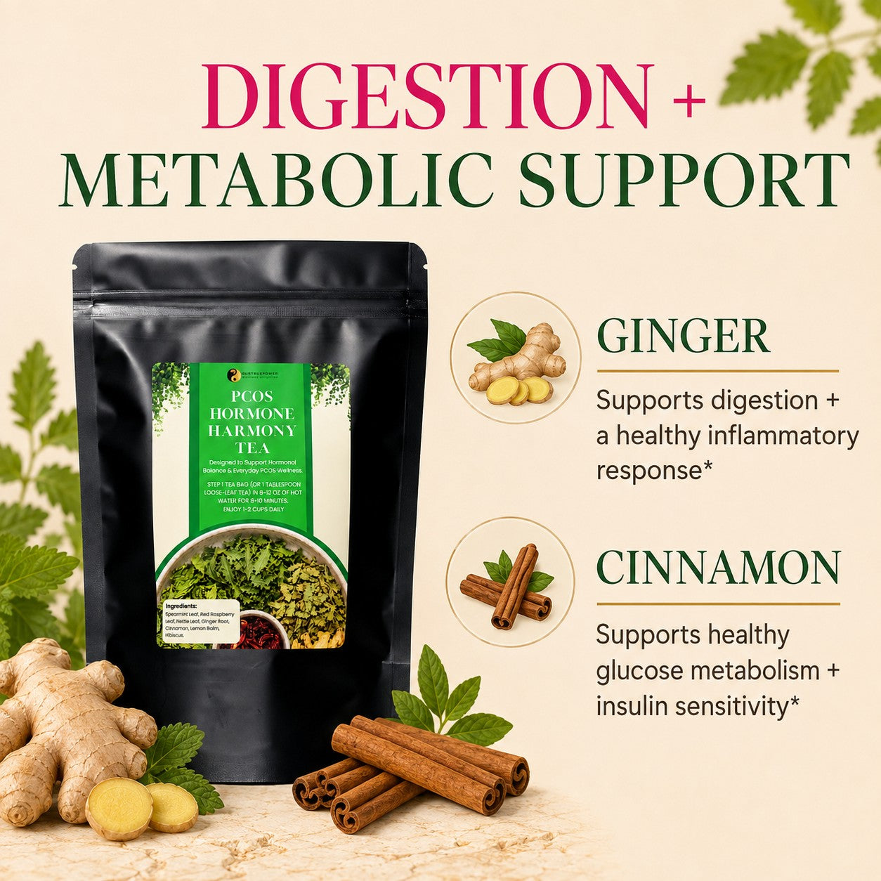 PCOS Hormone Harmony Tea