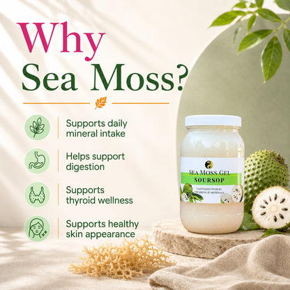 Soursop Sea Moss Gel