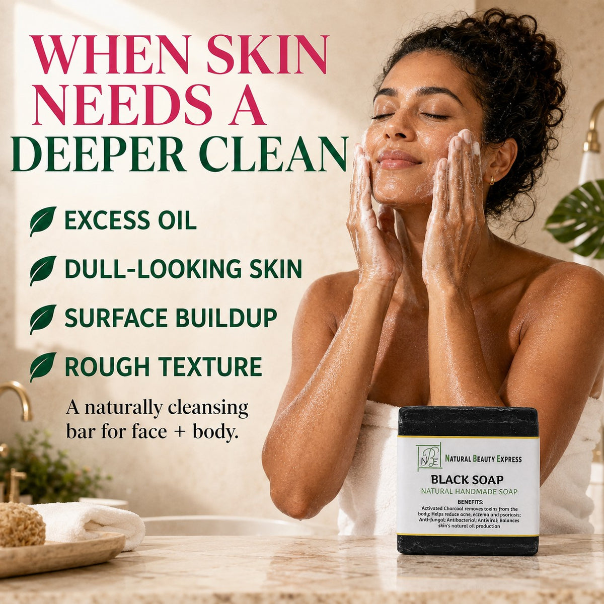Black Soap Bar