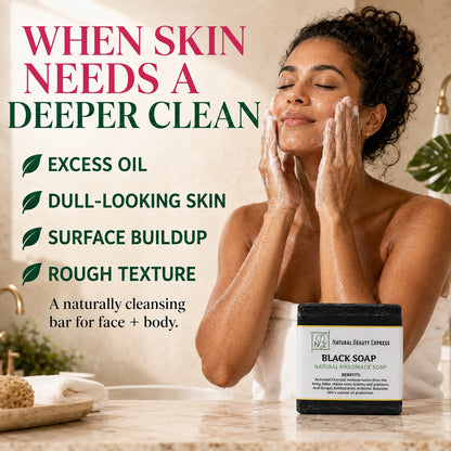 Black Soap Bar