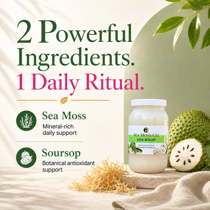 Soursop Sea Moss Gel