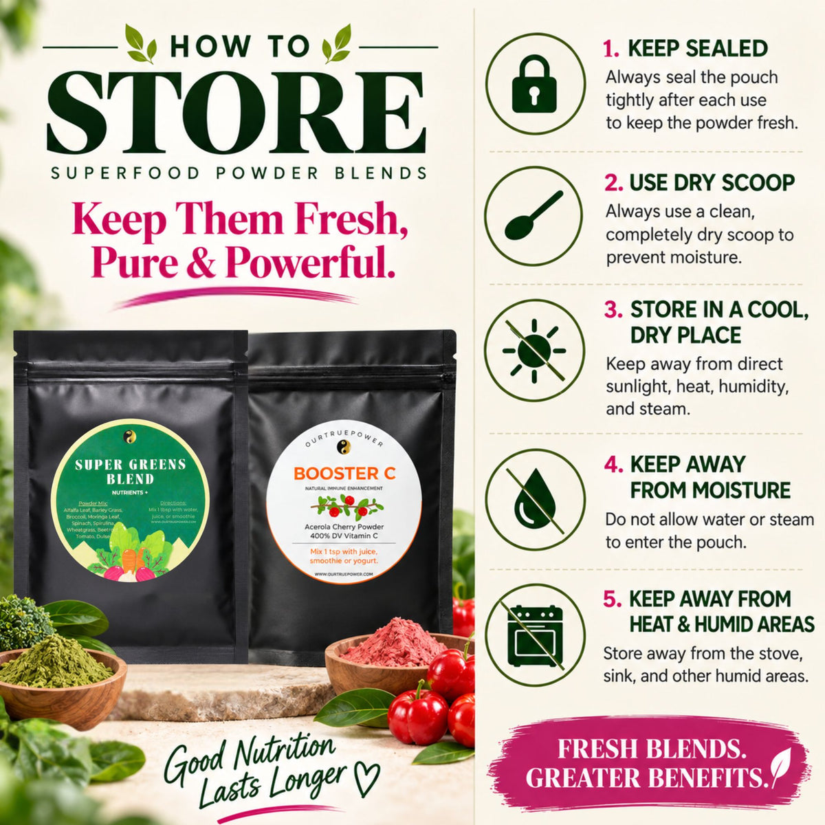 Superfood Powder Blends