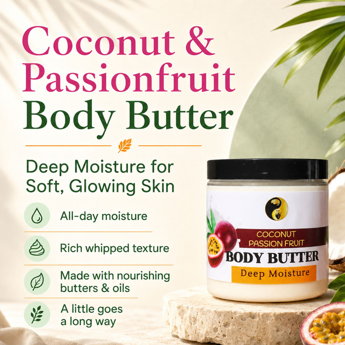 Coconut & Passionfruit Body Butter