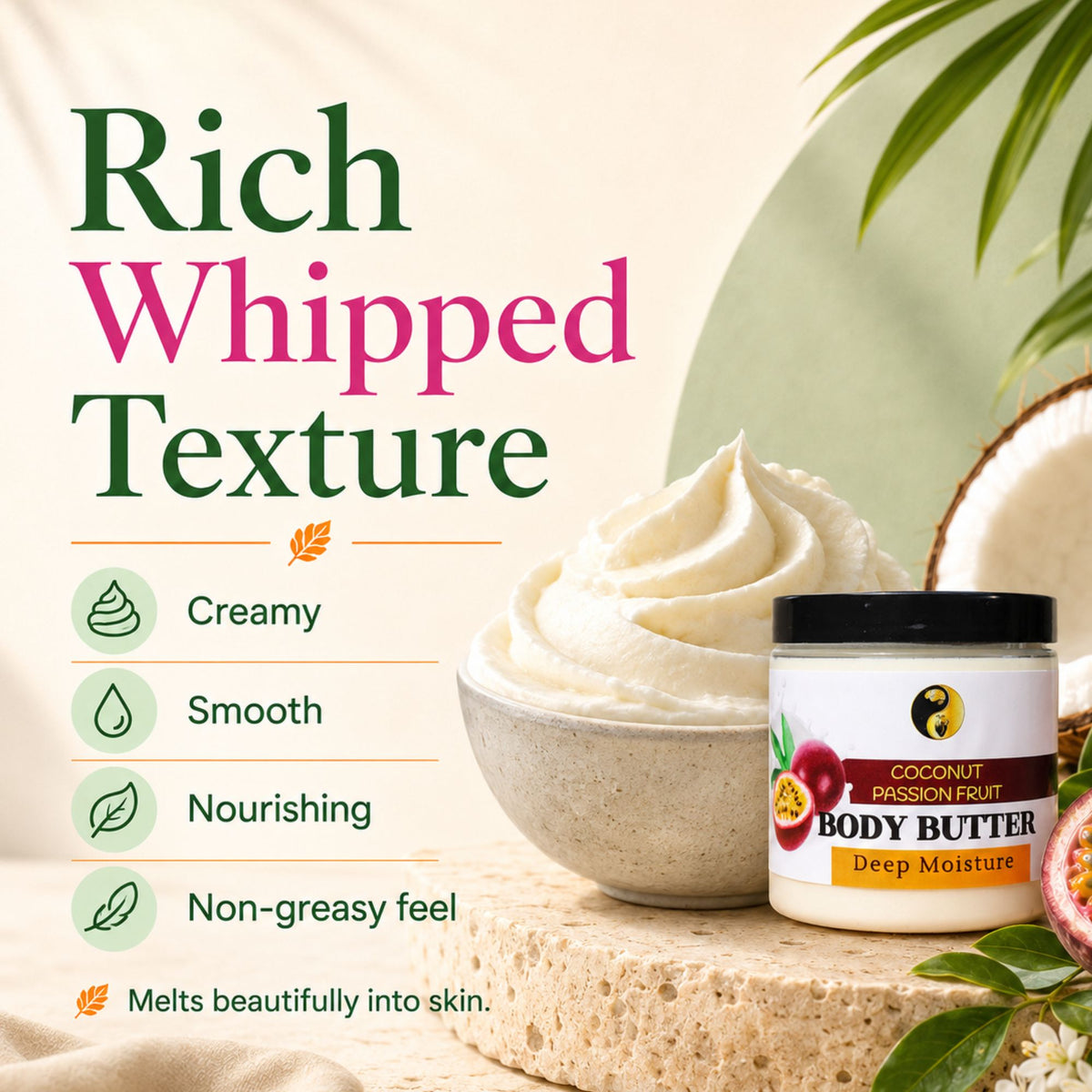 Coconut & Passionfruit Body Butter