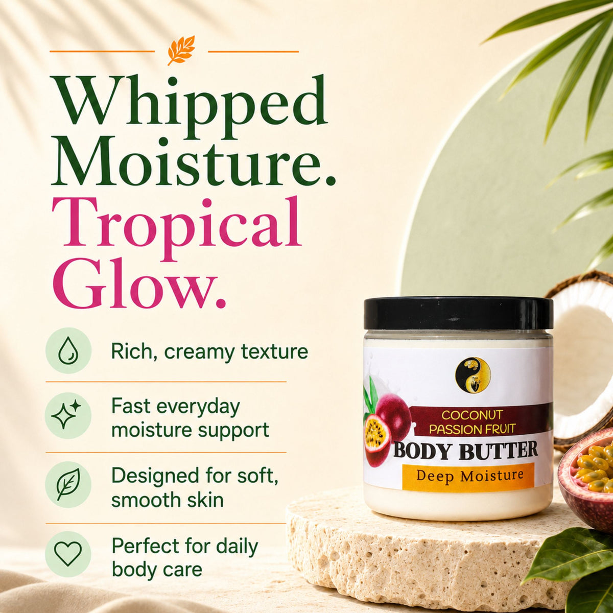 Coconut & Passionfruit Body Butter
