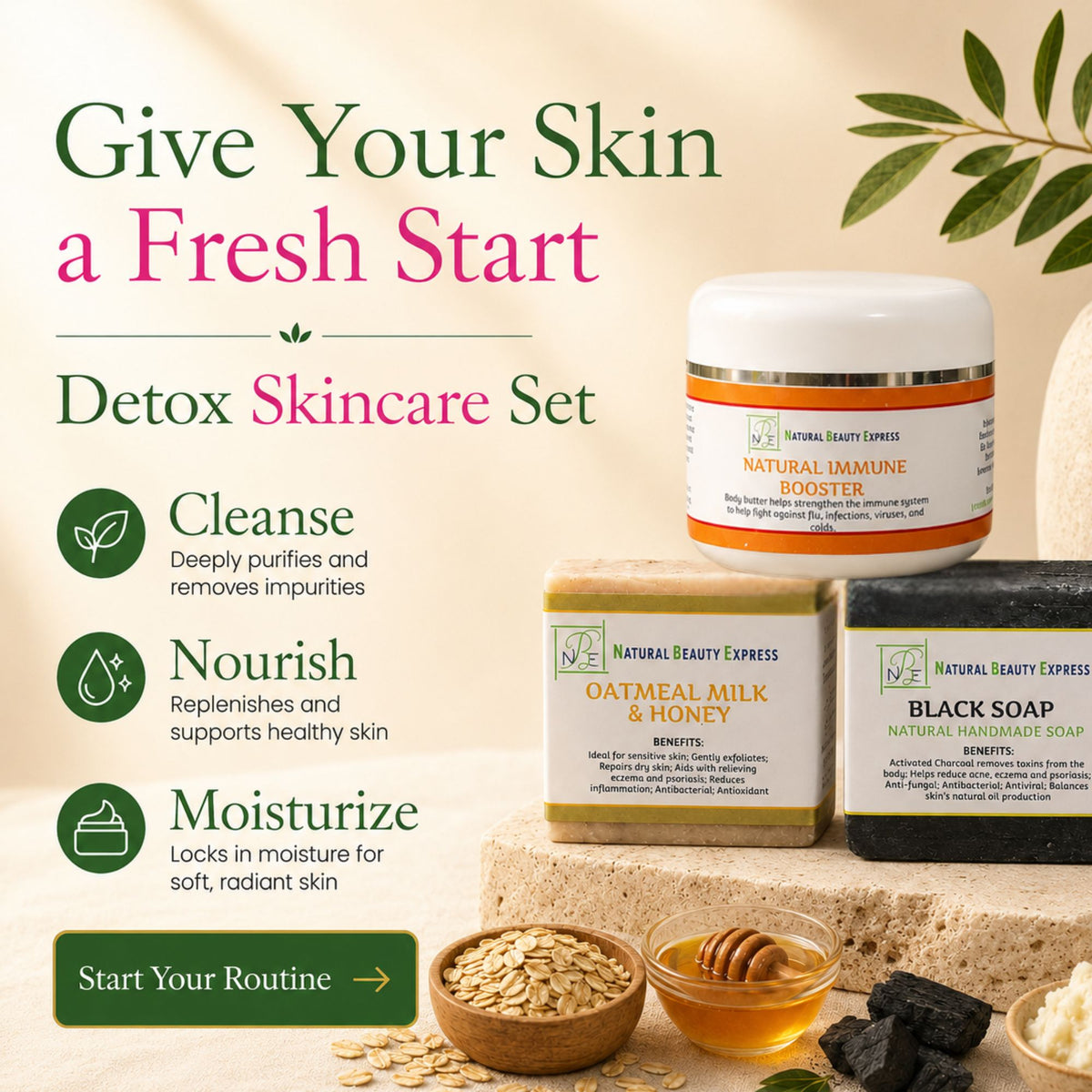 Detox Skincare Set