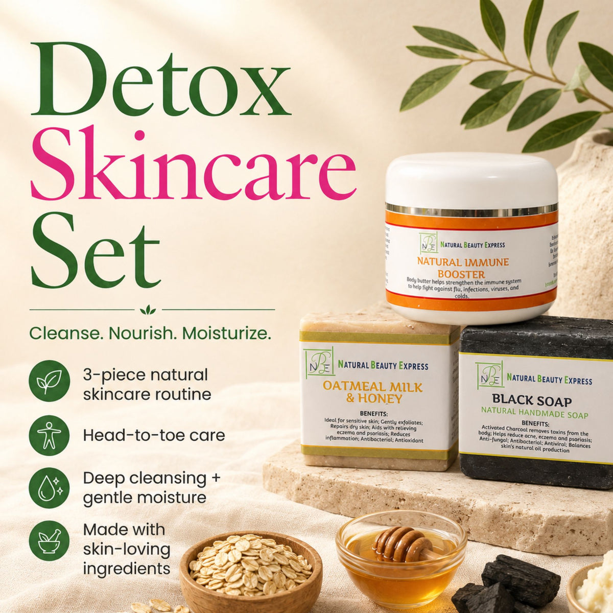 Detox Skincare Set