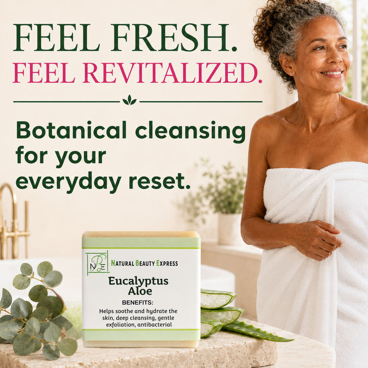 Eucalyptus Aloe Vera Soap Bar