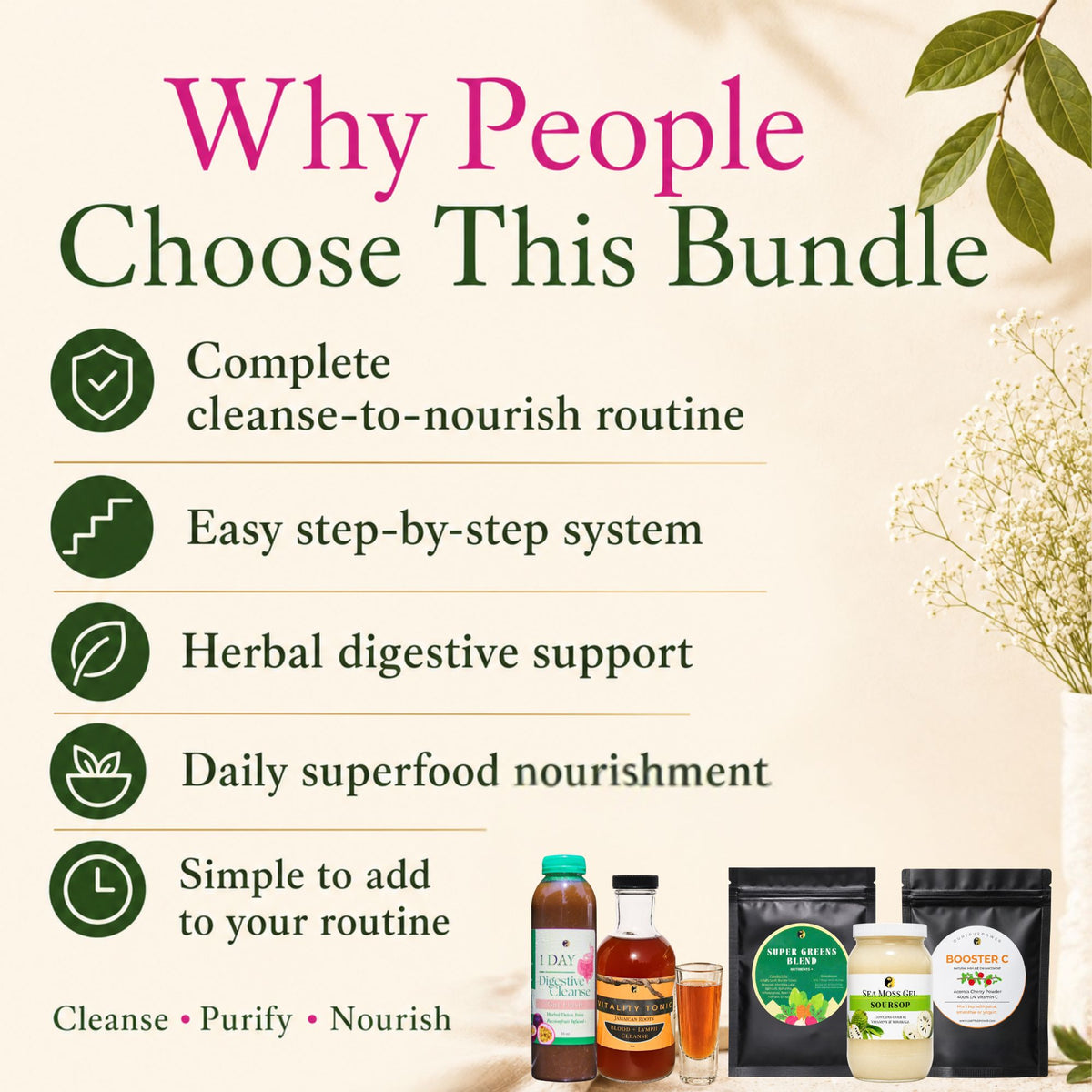 Parasite Detox Bundle: Part 1, 2, 3 (without skincare)