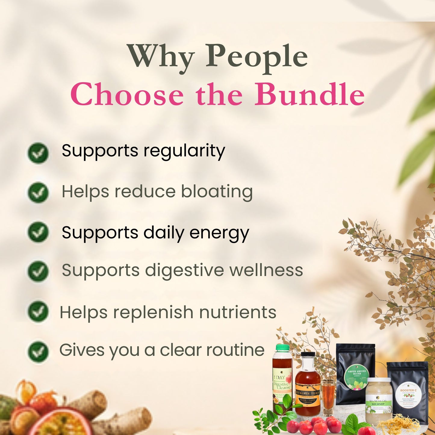 Parasite Detox Bundle: Part 1, 2, 3 (without skincare)