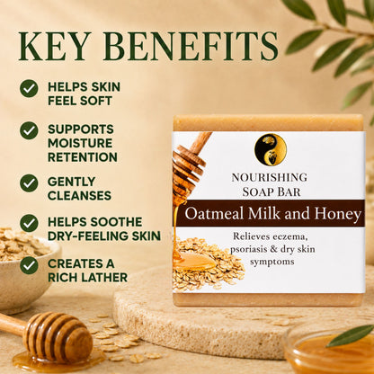Oatmeal Milk & Honey Soap Bar