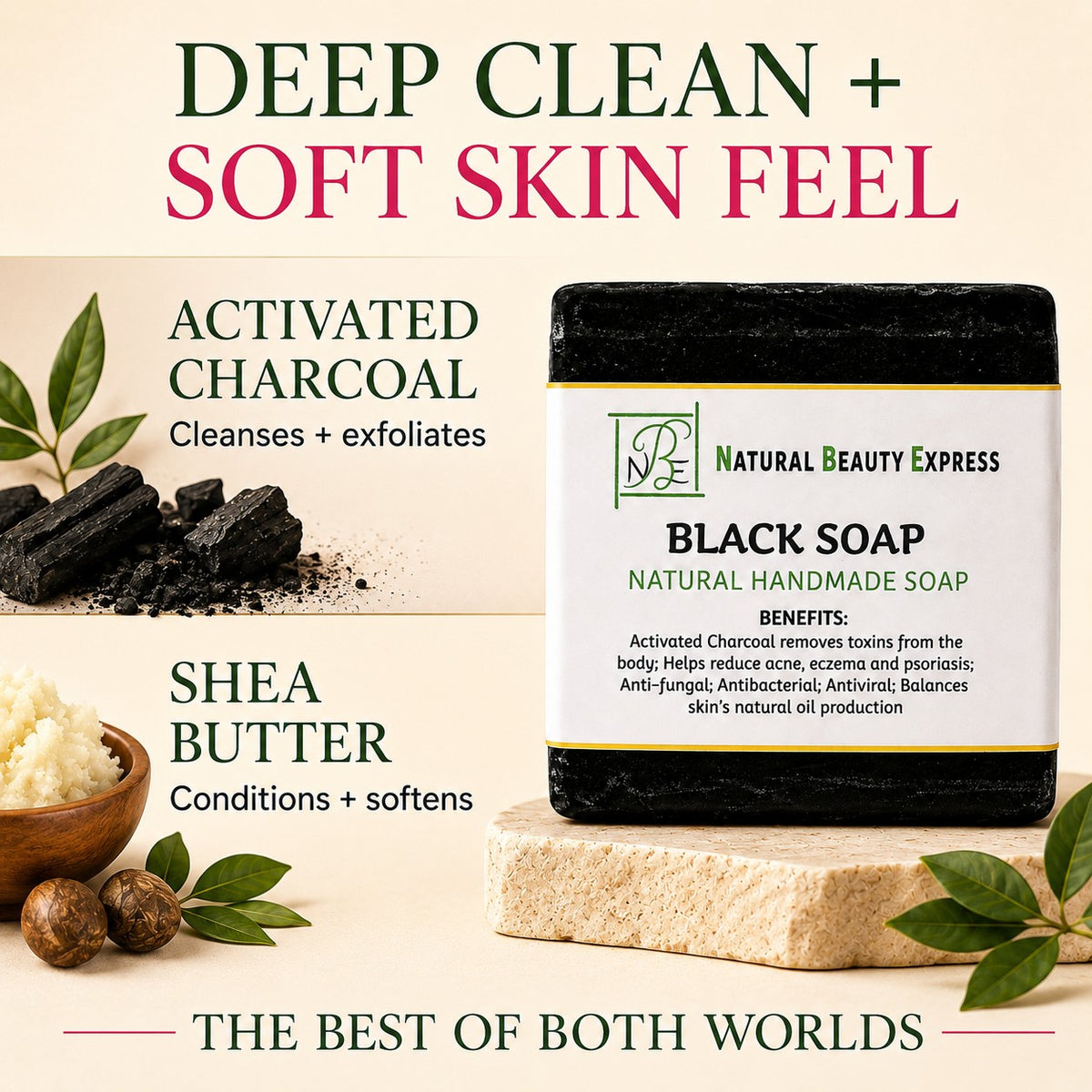 Black Soap Bar