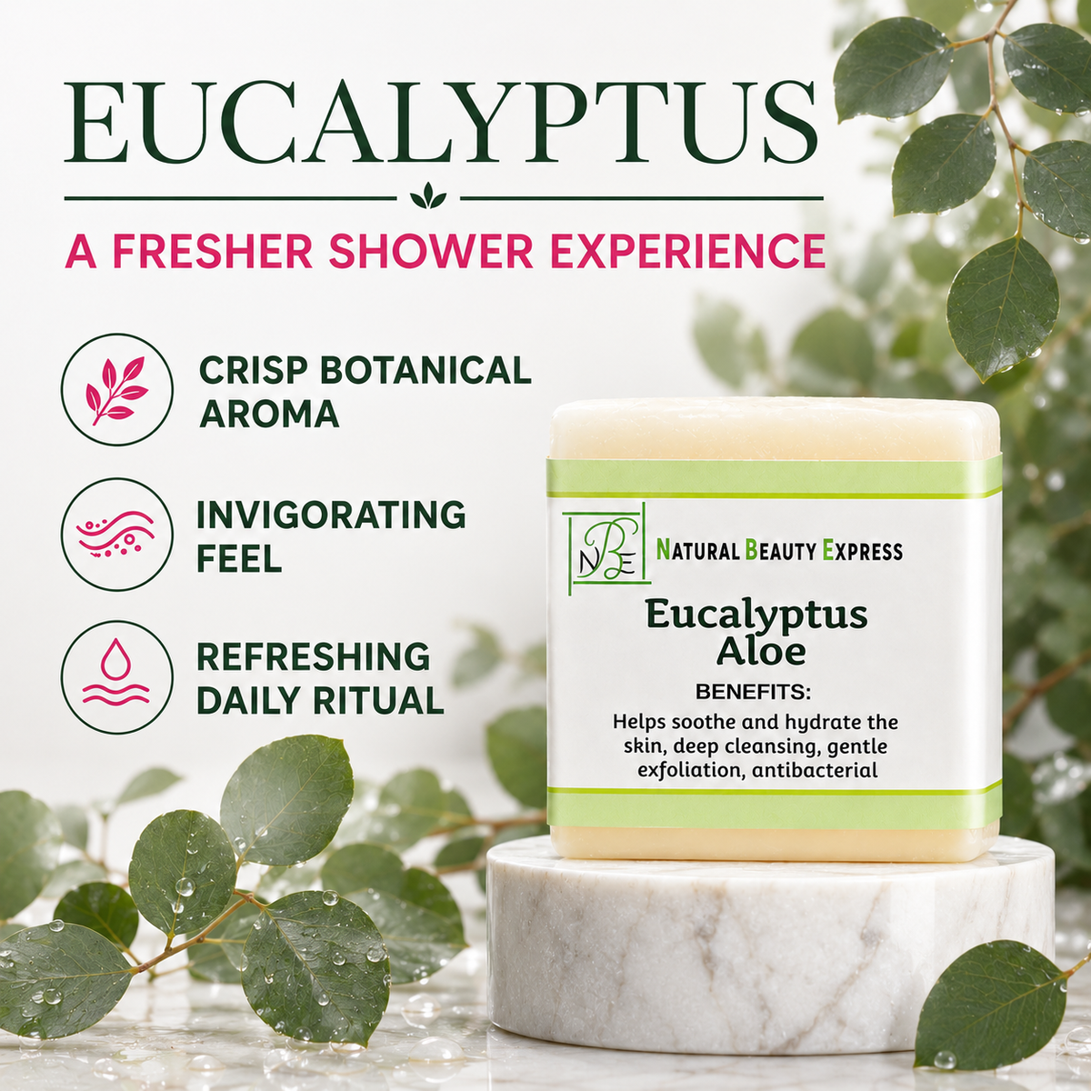 Eucalyptus Aloe Vera Soap Bar