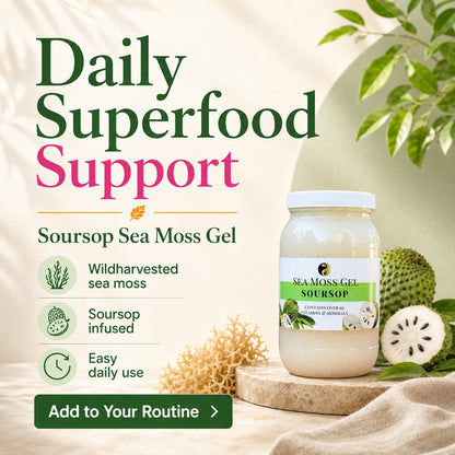 Soursop Sea Moss Gel