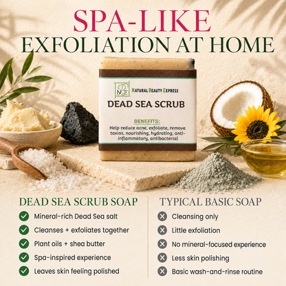 Dead Sea Scrub Soap Bar