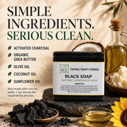 Black Soap Bar