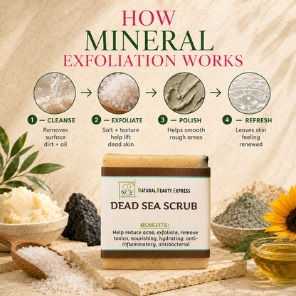 Dead Sea Scrub Soap Bar