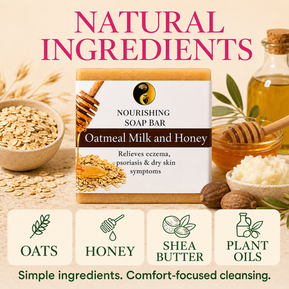 Oatmeal Milk & Honey Soap Bar