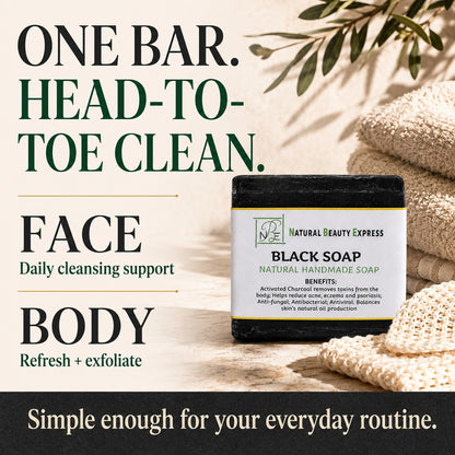 Black Soap Bar