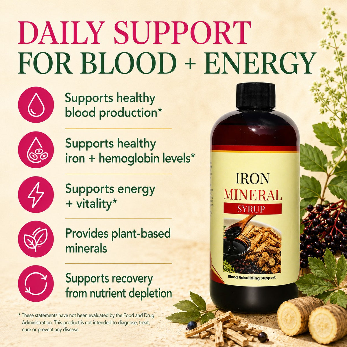 Iron Mineral Syrup