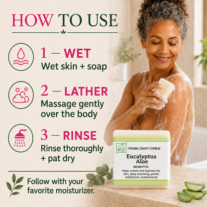 Eucalyptus Aloe Vera Soap Bar