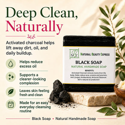 Black Soap Bar